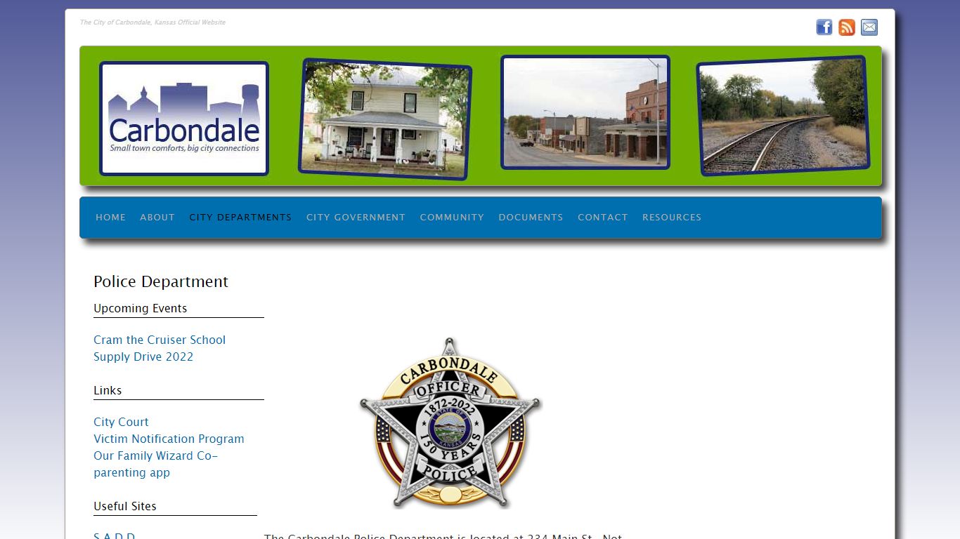 Police Department » Carbondale, Kansas